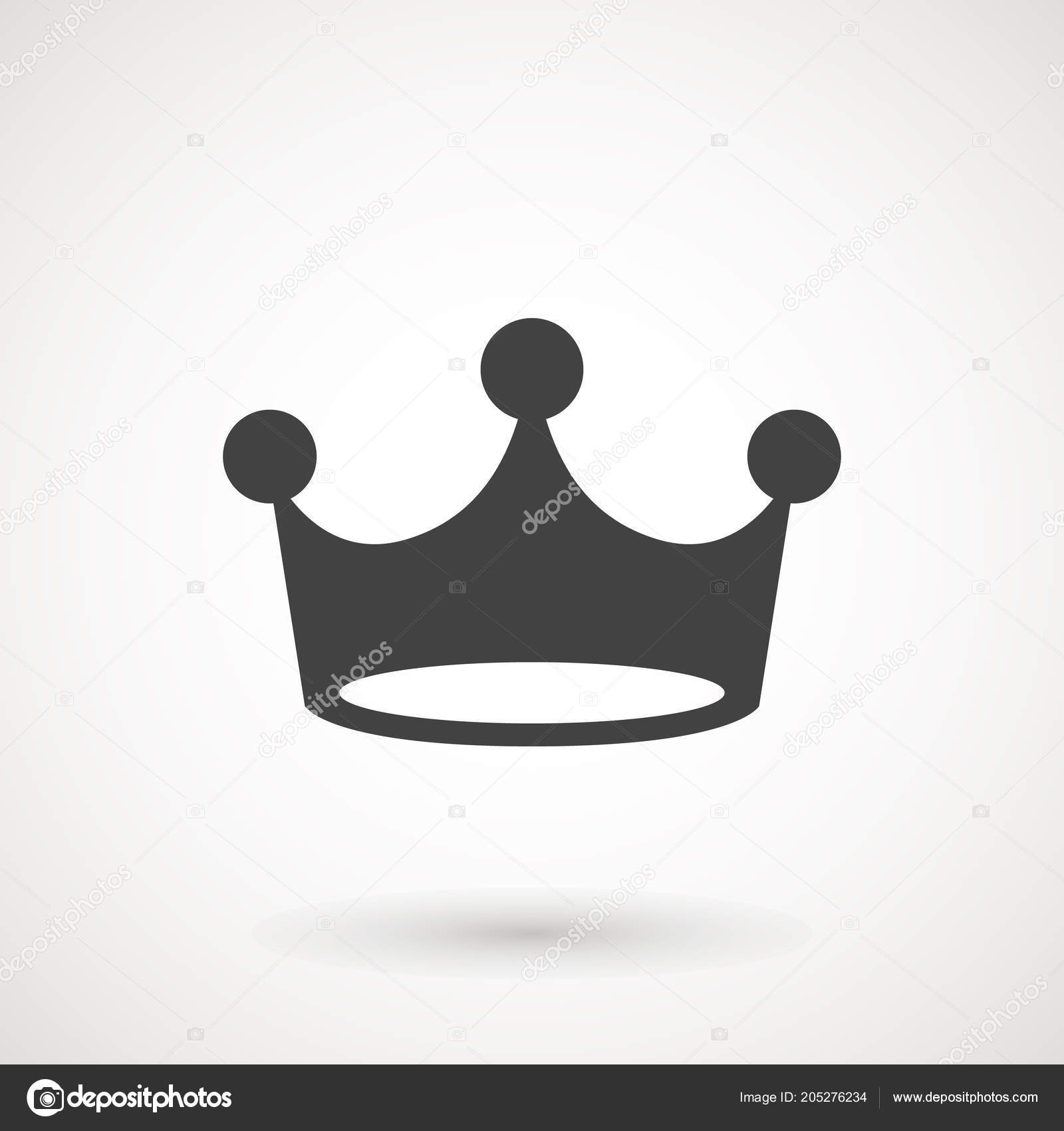 Crown Icon Trendy Flat Style Isolated White Background Crown Symbol Stock  Vector by ©aygunaliyeva 205276234, image size:1600x1700
