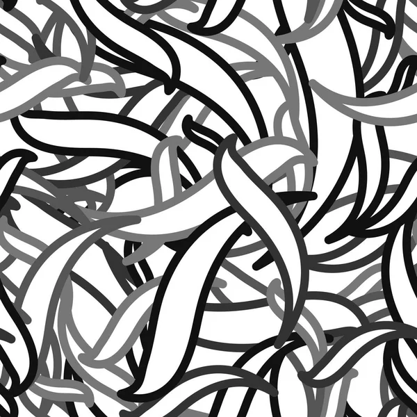 Абстрактный Геометрический Рисунок Волнистыми Линиями Интерлейсинг Округлые Полосы Стильный Дизайн — стоковый вектор