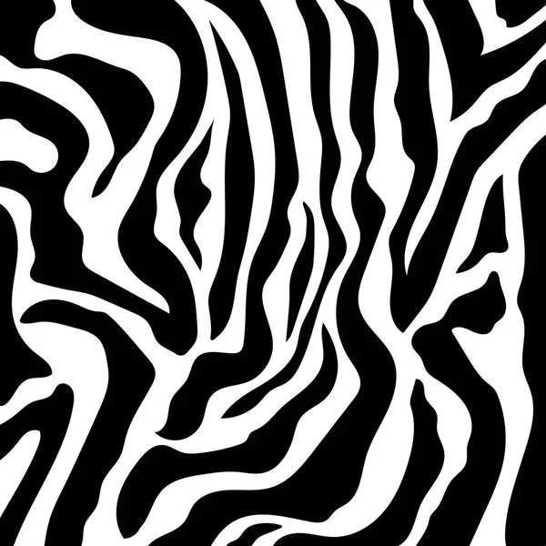 Modèle Rayures Zébrées Imprimé Zèbre Peau Animal Rayures Tigre Motif — Image vectorielle