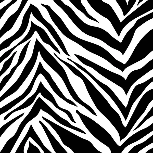 Schema Delle Strisce Zebra Stampa Zebra Pelle Animale Strisce Tigre — Vettoriale Stock