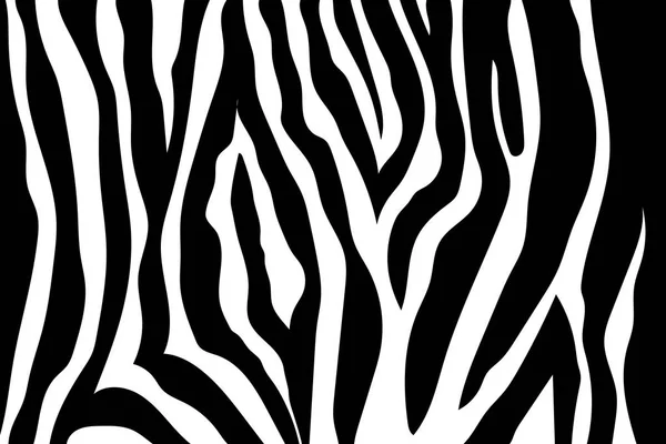 Zebra Stripes Pattern Zebra Print Animal Skin Tiger Stripes Abstract — Stock Vector