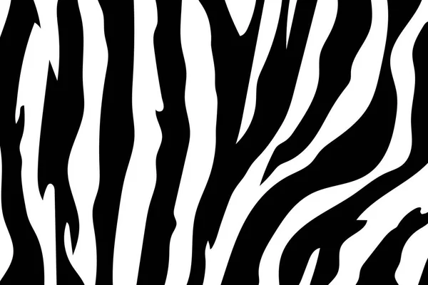Zebra Stripes Pattern Zebra Print Animal Skin Tiger Stripes Abstract — Stock Vector