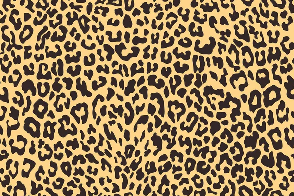 Modello leopardato senza cuciture. Stampa animale. Sfondo vettoriale. — Vettoriale Stock