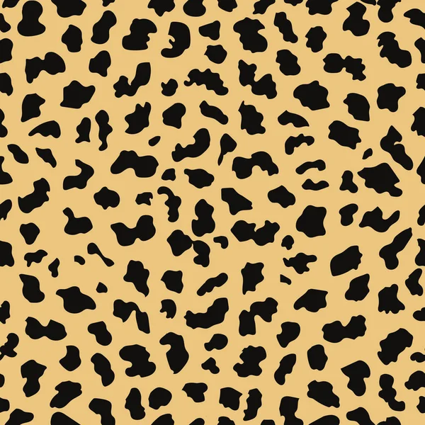 Nahtloses Leopardenmuster. Animal Print. Vektorhintergrund. — Stockvektor