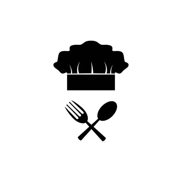 Chef Icon Chef Symbol Vector Illustration — Stock Vector