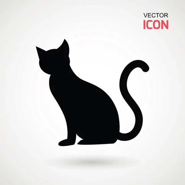 Fashion head cat icon, flat style 14580343 Vector Art at Vecteezy