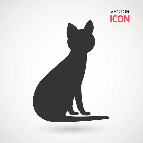 Fashion head cat icon, flat style 14580343 Vector Art at Vecteezy