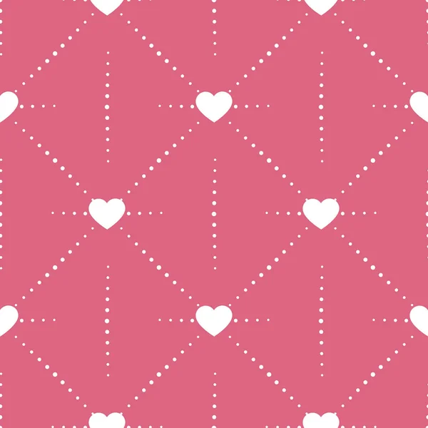 Corazones Patrón Sin Costura Del Corazón Corazón Colorido Diseño Embalaje — Vector de stock