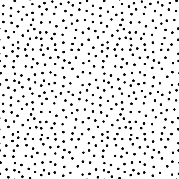 Polka dot tek renkli Seamless modeli. Noktalı arka plan - noktalar vektör çizim