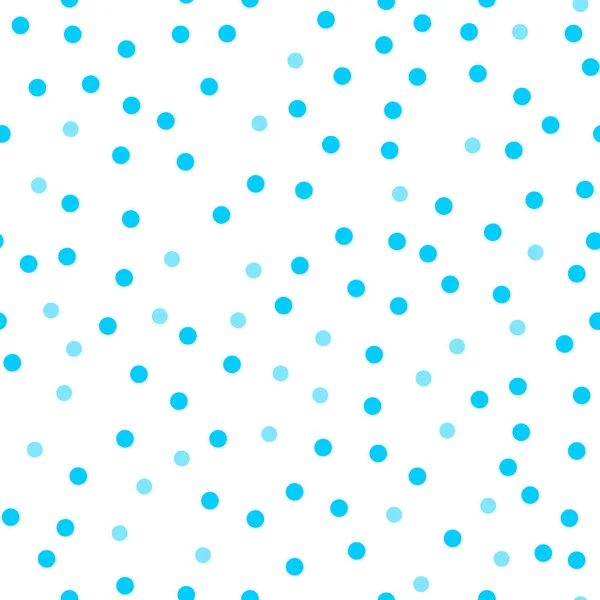 Niebieskie Kropki Białe Tło Wzór Streszczenie Tło Nowoczesne Geometryczne Ilustracja — Wektor stockowy