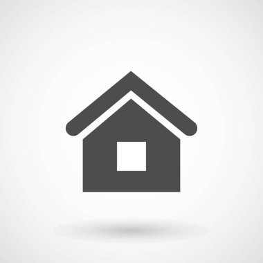 Ev. Doğrusal simgesi. arka plan, web site tasarım ev simgesini logo, app, UI sayfa simgesi üzerinde izole trendy düz tarzı ev simgesini.