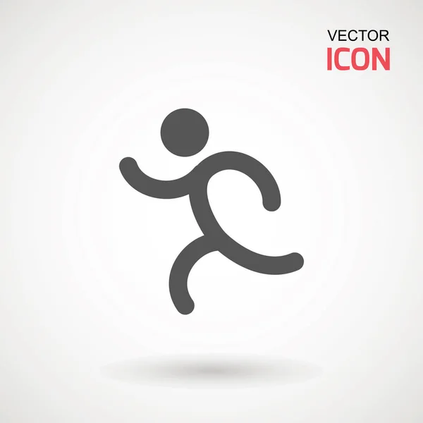 Man walk icon . Walking man vector icon. People walk sign illustration. pedestrian vector sign symbol on white background. — Stock Vector