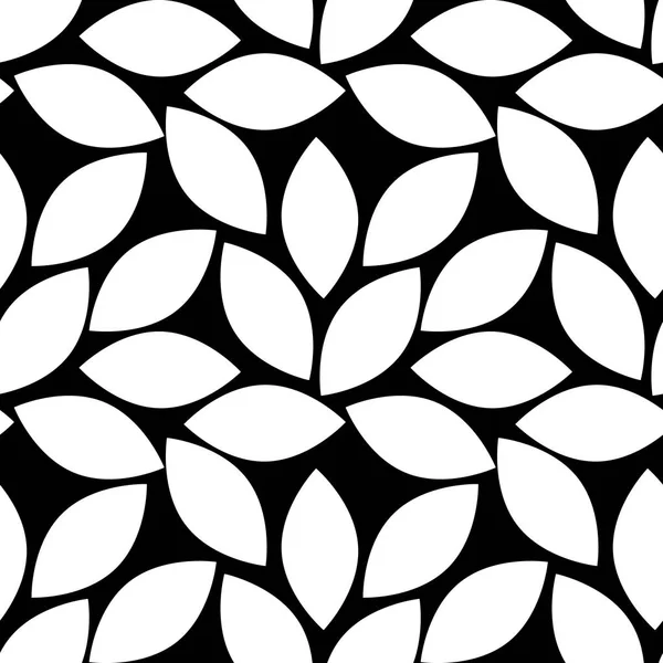 Blättert Muster. Florales nahtloses Muster für Verpackung, Stoff, Papier und Tapeten. Endloser Hintergrund. — Stockvektor