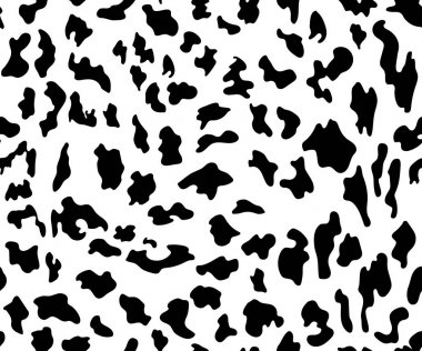 Leopar desensiz. Hayvan izi. Vektör arkaplanı.