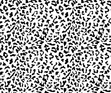 Leopar desensiz. Hayvan izi. Vektör arkaplanı.