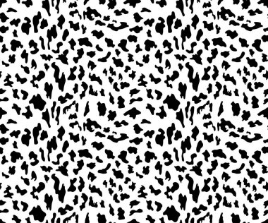 Leopar desensiz. Hayvan izi. Vektör arkaplanı.