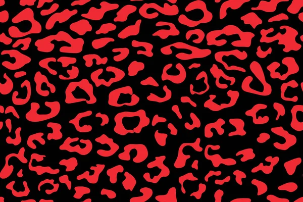 Leopar desensiz. Hayvan izi. Vektör arkaplanı.