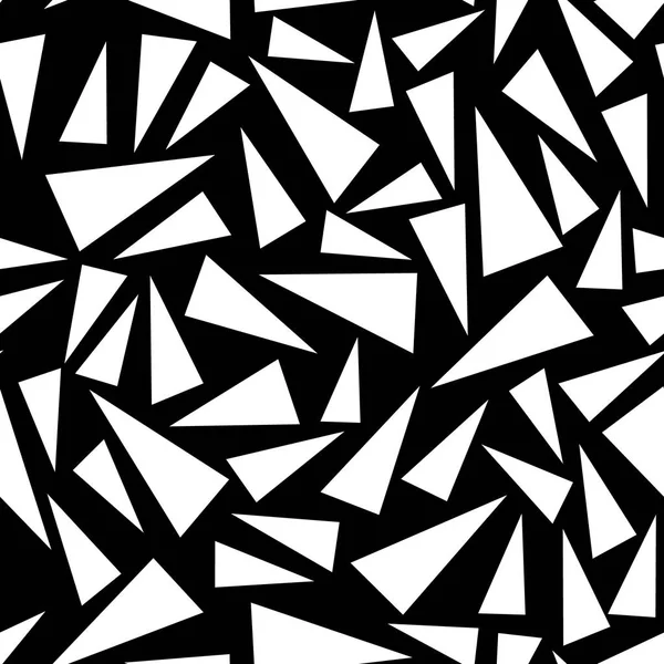 Triângulo Padrão geométrico sem costura. Abstrato geométrico hipster moda design impressão triângulo padrão . — Vetor de Stock