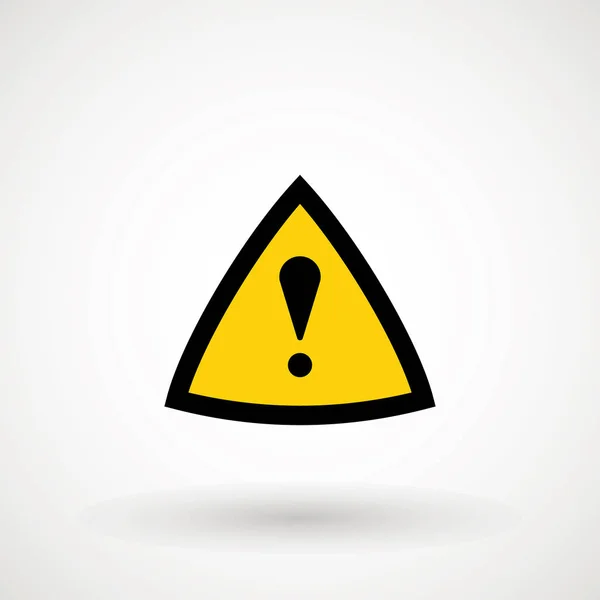 アテンション アイコン。危険のシンボル。感嘆符 ハザード警告記号