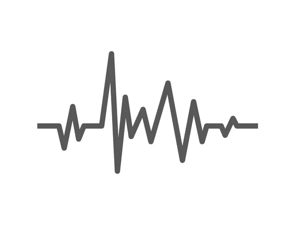 Heartbeat / Heart Beat Pulse Flat Icon For Medical Apps And Websites.  Royalty Free SVG, Cliparts, Vectors, and Stock Illustration. Image 99334300.