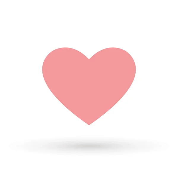 Heart Icon Vector. Valentine heart Icon Drawing. — Stock Vector