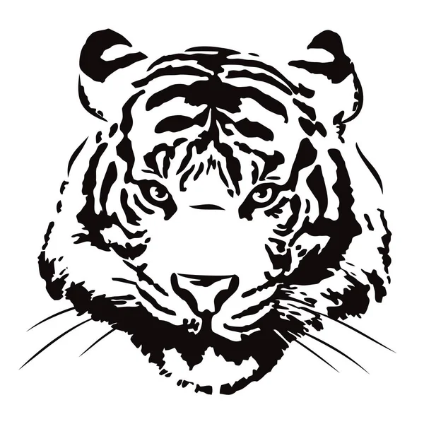 Pochoir Tigre Images Vectorielles Pochoir Tigre Vecteurs Libres De Droits Depositphotos