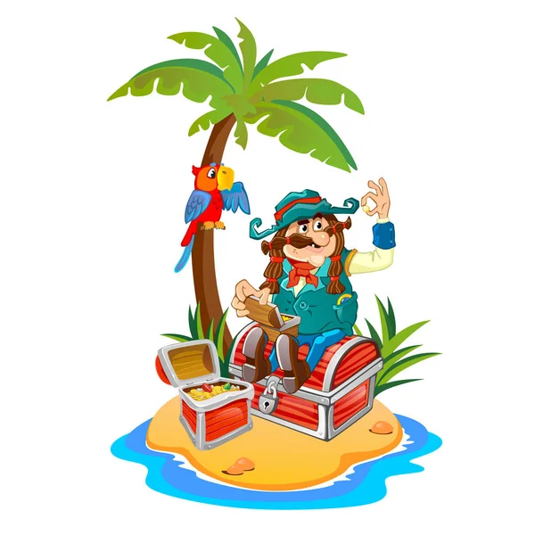 Korsan Adası, Hazine Adası