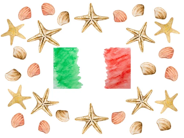 Italienischer Nationalfeiertag Schöne Grußkarte Nahaufnahme Blick Von Oben Nationaler Feiertag — Stockfoto