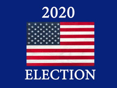 Üzerinde Amerikan Bayrağı resmi olan güzel bir kart