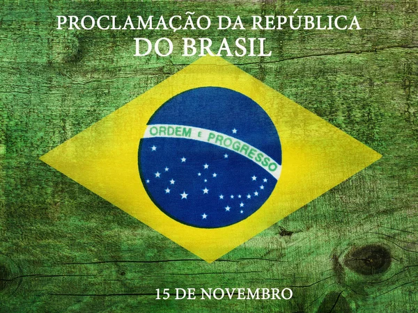 Proclamation Republic Brazil Proclamacao Republica Brasil Close View National Holiday — Stock Photo, Image