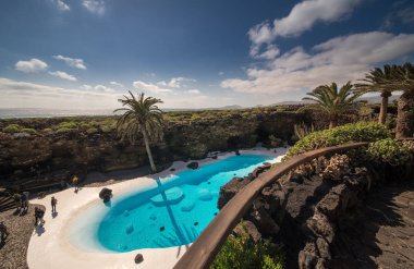Projeler tarafından Cesar Manrique dedesign. Lanzarote Adası Kanarya Adaları 18 Şubat 2018sign projeler Cesar Manrique tarafından. Lanzarote Adası Kanarya Adaları 18 Şubat 2018