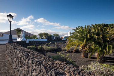 Cesar Manrique House-Müzesi. Lanzarote Adası Kanarya Adaları 18 Şubat 2018