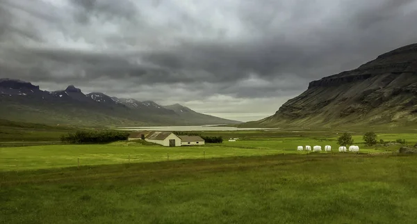 Natureza Paisagem Norte Islândia Julho 2016 — Fotografia de Stock