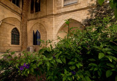 Manastır Beit Jamal. İsrail Mart 2017.