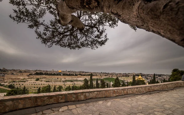 Gloriosa Ciudad Jerusalén Israel Oriente Medio Paisaje Urbano — Foto de Stock