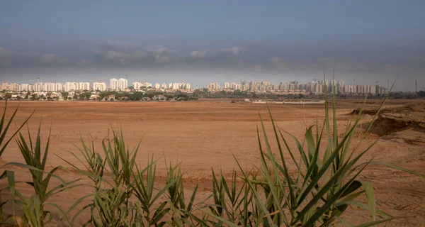 Början Större Konstruktion Ett Bostadsområde Staden Ashkelon Israel Mellanöstern — Stockfoto