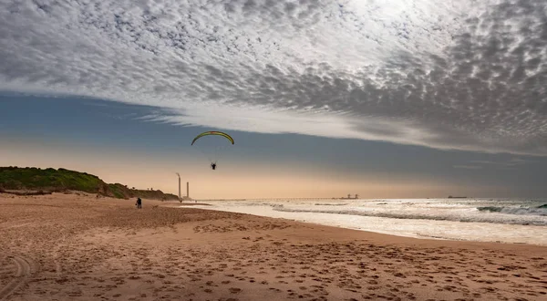 Côte Méditerranée Israël Ashkelon Février 2019 — Photo