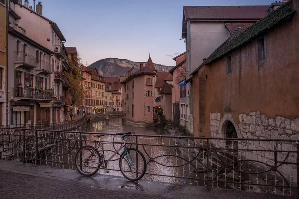 Annecy Üdülőváros Franciaország December 2018 — Stock Fotó