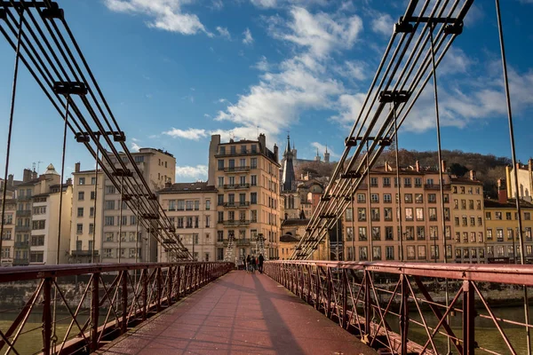 Paisaje Urbano Hermosa Ciudad Lyon Francia Diciembre 2018 —  Fotos de Stock