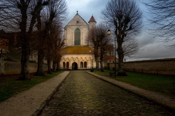 Монастир Поньї Франція Грудня 2018 — стокове фото