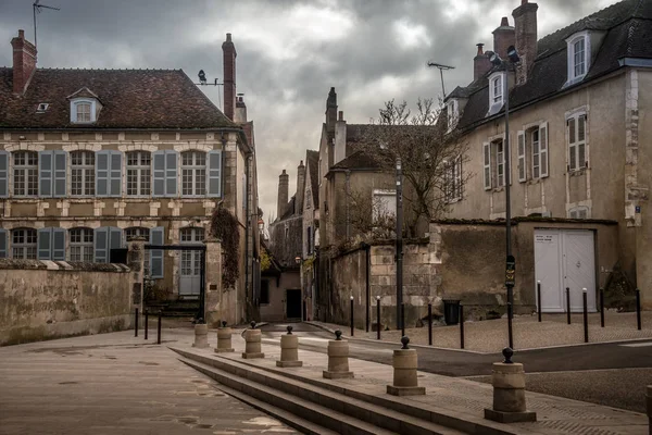 Auxerre Orilla Yonne Francia Borgoña Diciembre 2018 —  Fotos de Stock