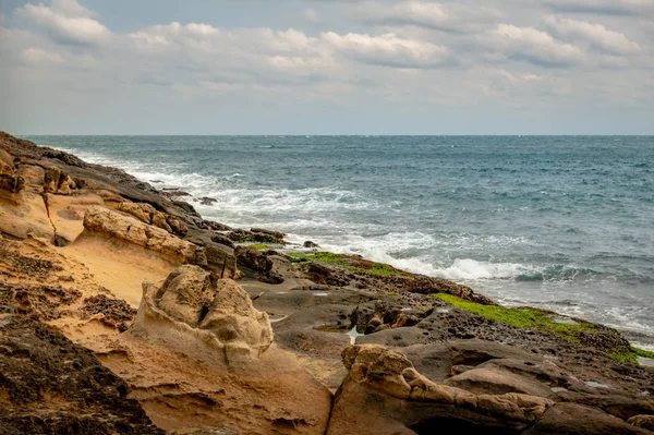 Anomalie Naturali Sulla Costa Dell Isola Taiwan — Foto Stock