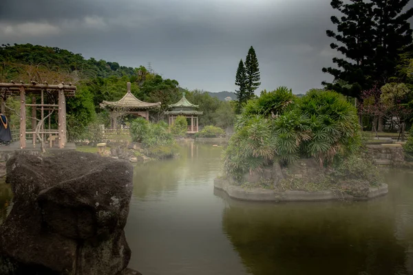 Stads Park Taipei Taiwan Maart 2019 — Stockfoto