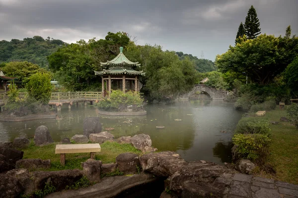 Stads Park Taipei Taiwan Maart 2019 — Stockfoto