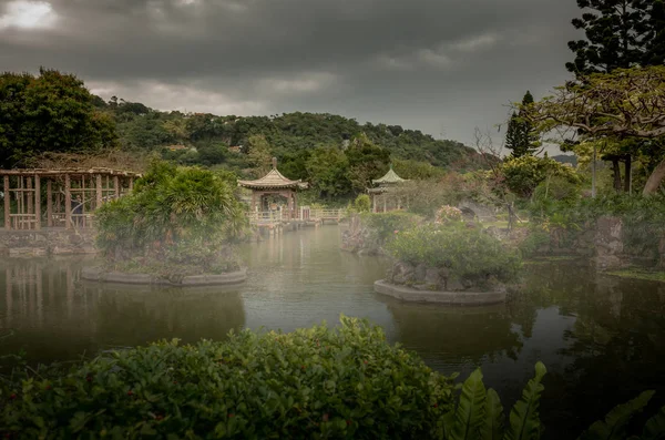 Stads Park Taipei Taiwan Maart 2019 — Stockfoto