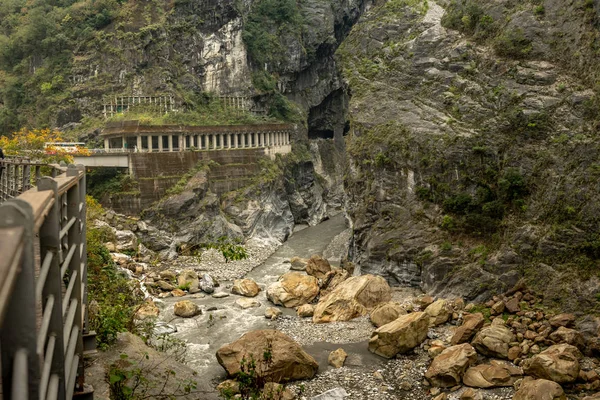 Taroko Boğazı. Tayvan Mart 2019