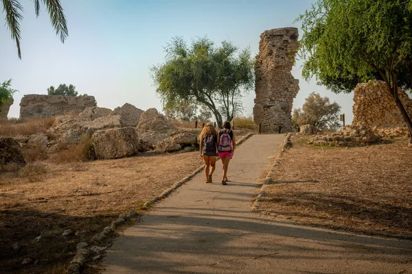 11 Eylül 2020 'de Ashkelon' daki İsrail Ulusal Parkı