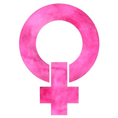 Feminizm, kadınlar ve pembe tonları çeşitli kendi hakları için mücadele sembolü
