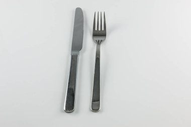 Bıçak ve çatal ile çelik çatal bıçak takımı