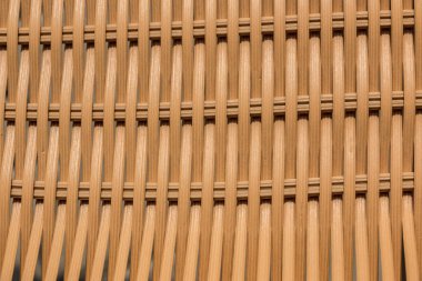 Arka plan için bahçe sandalyebej wattled yapılar